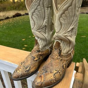 Tony Lama | Shoes | Rare Tony Lama Gold Label D Patchwork | Poshmark